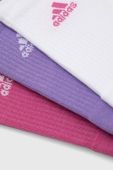 Шкарпетки adidas Performance 3-pack колір рожевий