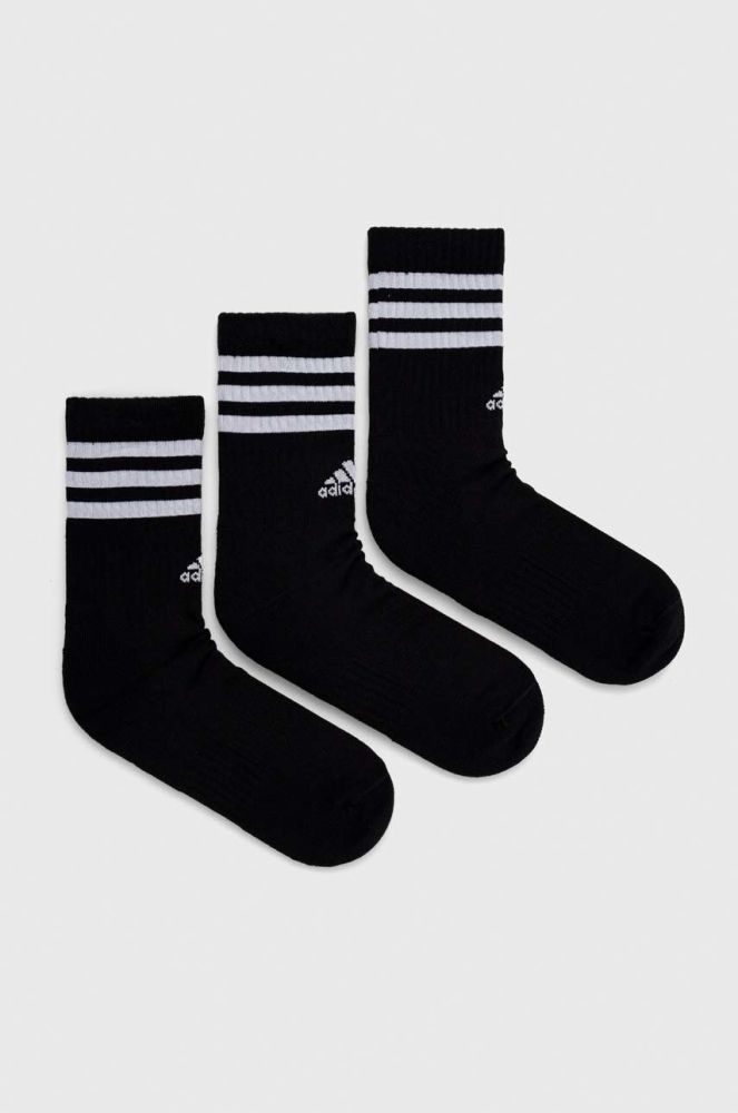 Шкарпетки adidas Performance 3-pack колір чорний (2936137)