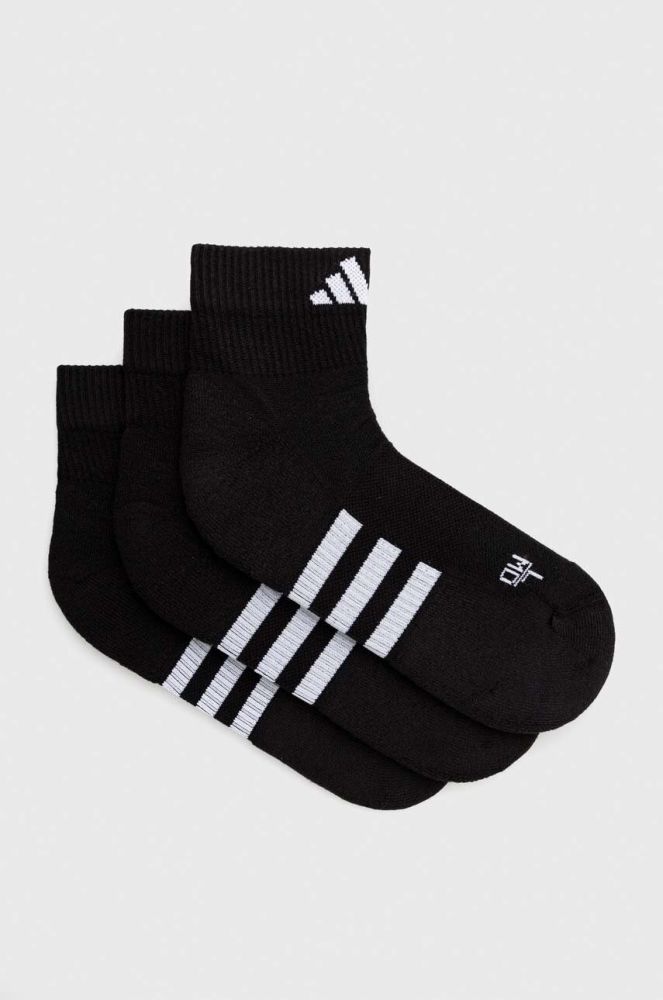 Шкарпетки adidas Performance 3-pack колір чорний (3000502)