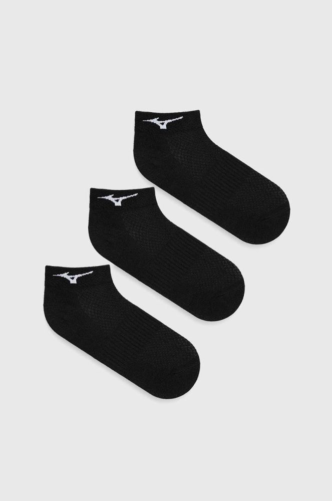 Шкарпетки Mizuno 3-pack колір чорний (3092067)