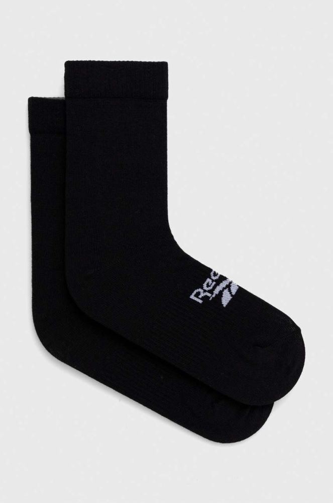 Шкарпетки Reebok колір чорний (2988240)