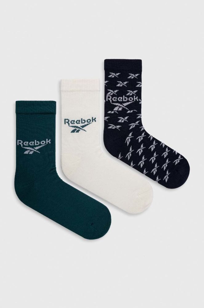 Шкарпетки Reebok Classic 3-pack колір барвистий (2874025)