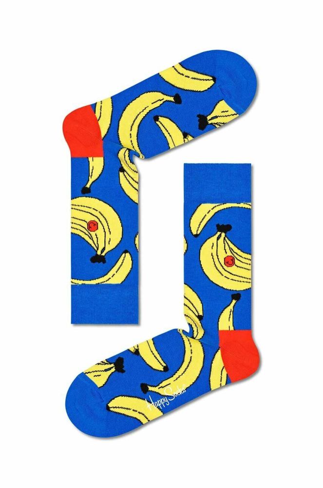 Шкарпетки Happy Socks Banana колір блакитний