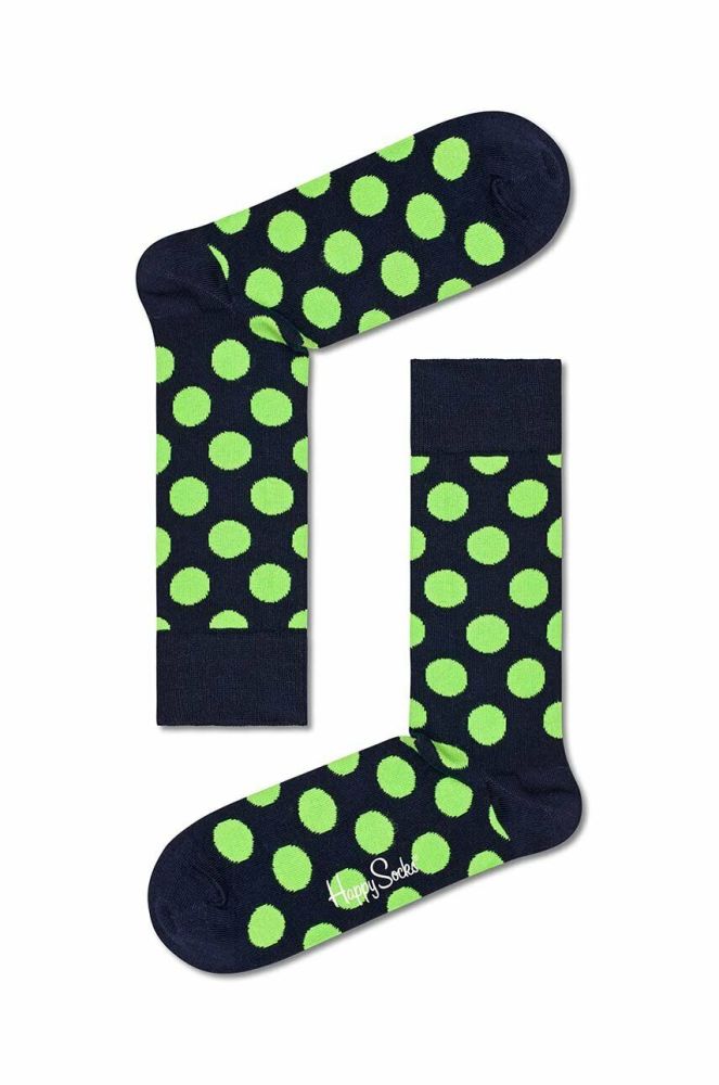 Шкарпетки Happy Socks Big Dot колір синій