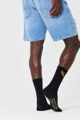 Шкарпетки Happy Socks Black Greetings колір чорний
