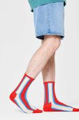 Шкарпетки Happy Socks Red Vertical Stripe колір червоний