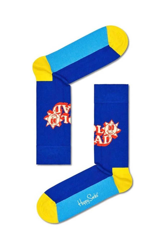 Шкарпетки Happy Socks Father Of The Years 3-pack колір барвистий фото 2