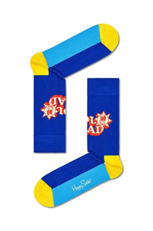 Шкарпетки Happy Socks Father Of The Years 3-pack колір барвистий фото 2