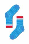 Шкарпетки Happy Socks Blue Fatima Ankle колір блакитний