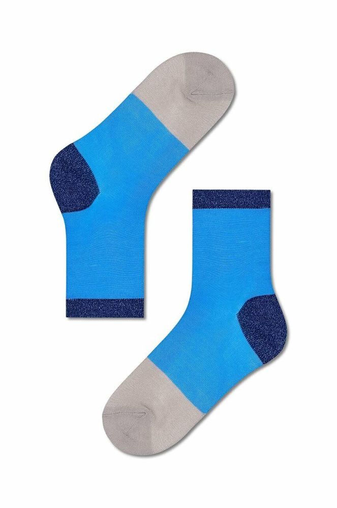 Шкарпетки Happy Socks Blue Liza Ankle колір блакитний