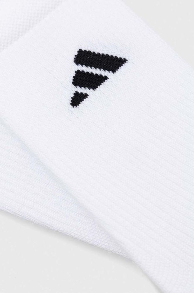 Шкарпетки adidas Performance Football Crew Light колір білий фото 2