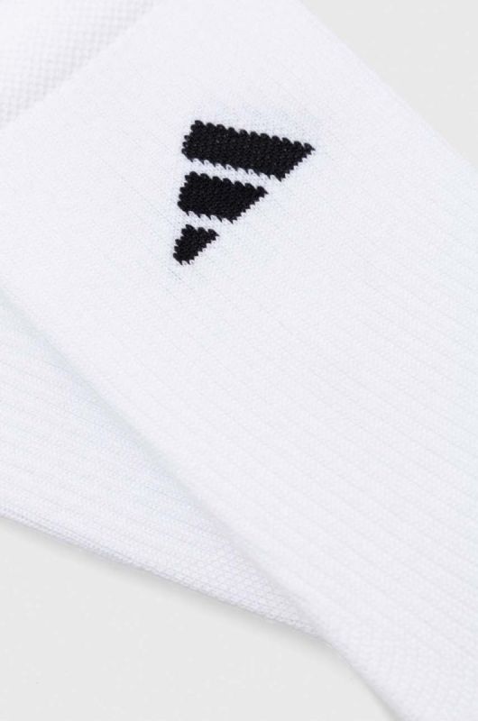 Шкарпетки adidas Performance Football Crew Light колір білий фото 2