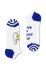 Шкарпетки Happy Socks Souvenir Low Sock колір білий