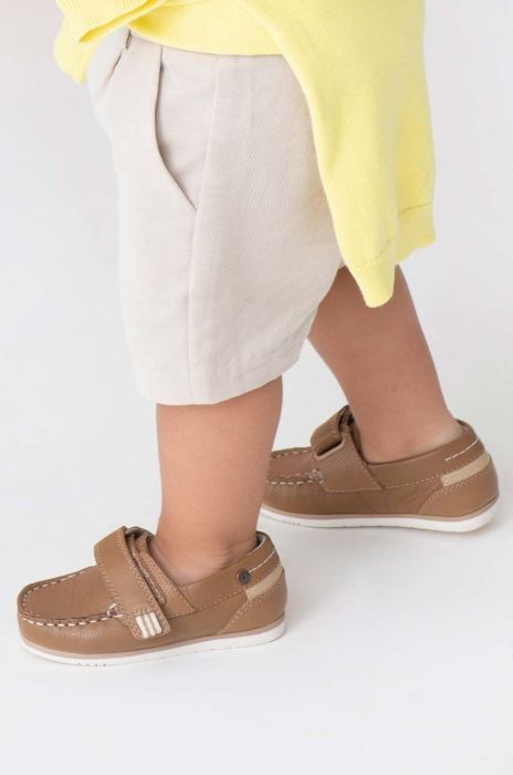 Дитячі шкіряні мокасини Mayoral колір чорний (2961066)