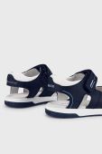 Дитячі шкіряні сандалі Mayoral колір синій (3018997)