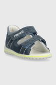 Дитячі замшеві сандалі Primigi колір блакитний