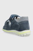 Дитячі замшеві сандалі Primigi колір блакитний