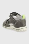 Дитячі шкіряні сандалі Primigi колір сірий (3247638)