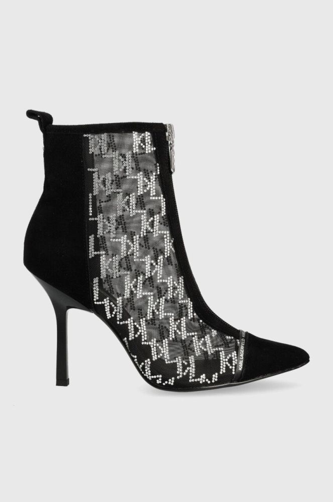 Туфлі Karl Lagerfeld KL30951D SARABANDE жіночі колір чорний