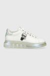 Шкіряні кросівки Karl Lagerfeld KL62631I KAPRI KUSHION колір білий Шкіряні кросівки Karl Lagerfeld KL62631I KAPRI KUSHION колір білий