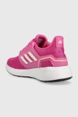 Бігові кросівки adidas Performance EQ19 Run колір рожевий