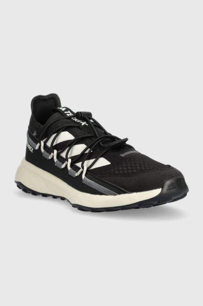 Черевики adidas TERREX Voyager 21 жіночі колір чорний HQ0941-BLK/CWHT фото 2