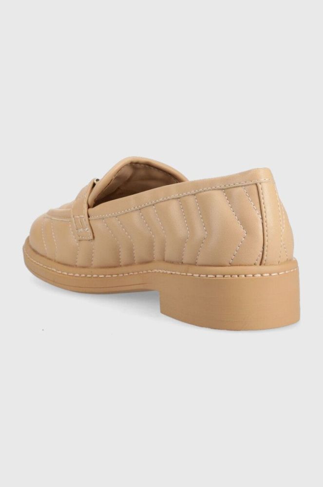 Мокасини Aldo Haya жіночі колір бежевий на плоскому ходу фото 3