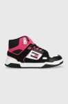 Кросівки Tommy Jeans Wmns Droid Mid колір чорний Кросівки Tommy Jeans Wmns Droid Mid колір чорний