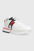 Кросівки Tommy Jeans En0en02055 Cleat Low колір білий