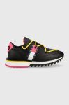 Кросівки Tommy Jeans EN0EN02056 WMNS CLEAT ELEVATED колір чорний Кросівки Tommy Jeans EN0EN02056 WMNS CLEAT ELEVATED колір чорний