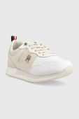 Кросівки Tommy Hilfiger Fw0fw06860 Th Essential Runner колір бежевий