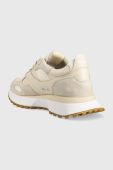 Шкіряні кросівки BOSS Jonah колір бежевий 50486379