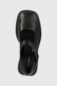 Шкіряні туфлі Vagabond Shoemakers DORAH колір чорний каблук блок 5542.101.20 Шкіряні туфлі Vagabond Shoemakers DORAH колір чорний каблук блок 5542.101.20