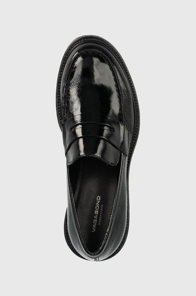 Шкіряні мокасини Vagabond Shoemakers KENOVA жіночі колір чорний на плоскому ходу 5241.360.20 фото 4
