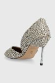 Туфлі Kurt Geiger London Bond 90 колір срібний 7428767609