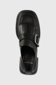 Шкіряні туфлі Vagabond Shoemakers ANSIE жіночі колір чорний каблук блок 5545.201.20