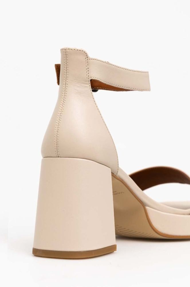 Шкіряні сандалі Vagabond Shoemakers FIONA колір бежевий 5515.001.02 фото 3