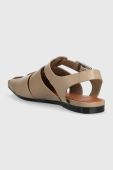 Шкіряні сандалі Vagabond Shoemakers WIOLETTA жіночі колір бежевий 5501.101.09
