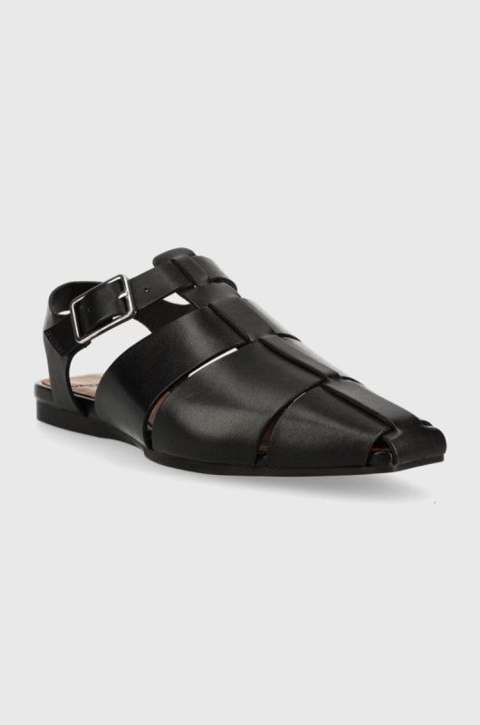 Шкіряні сандалі Vagabond Shoemakers WIOLETTA жіночі колір чорний 5501.101.20 фото 2