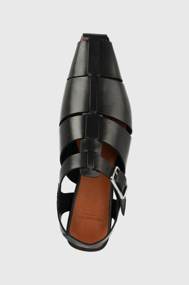 Шкіряні сандалі Vagabond Shoemakers WIOLETTA жіночі колір чорний 5501.101.20 фото 4