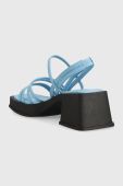 Шкіряні сандалі Vagabond Shoemakers HENNIE 5337.101.63 колір блакитний
