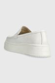 Шкіряні мокасини Vagabond Shoemakers STACY колір білий на платформі 5522.101.01