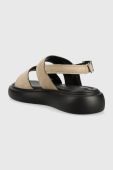 Замшеві сандалі Vagabond Shoemakers BLENDA жіночі колір бежевий 5519.550.07