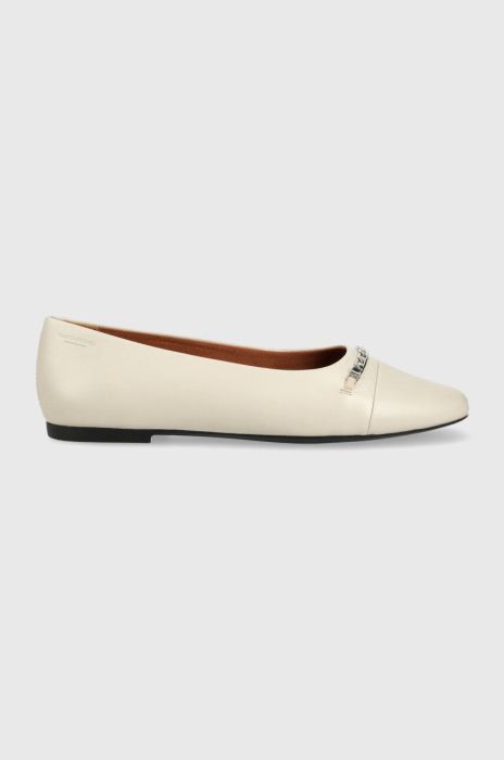 Шкіряні балетки Vagabond Shoemakers JOLIN колір бежевий  5508.301.02 Шкіряні балетки Vagabond Shoemakers JOLIN колір бежевий  5508.301.02