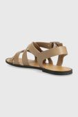 Шкіряні сандалі Vagabond Shoemakers TIA 2.0 жіночі колір бежевий 5531.201.09
