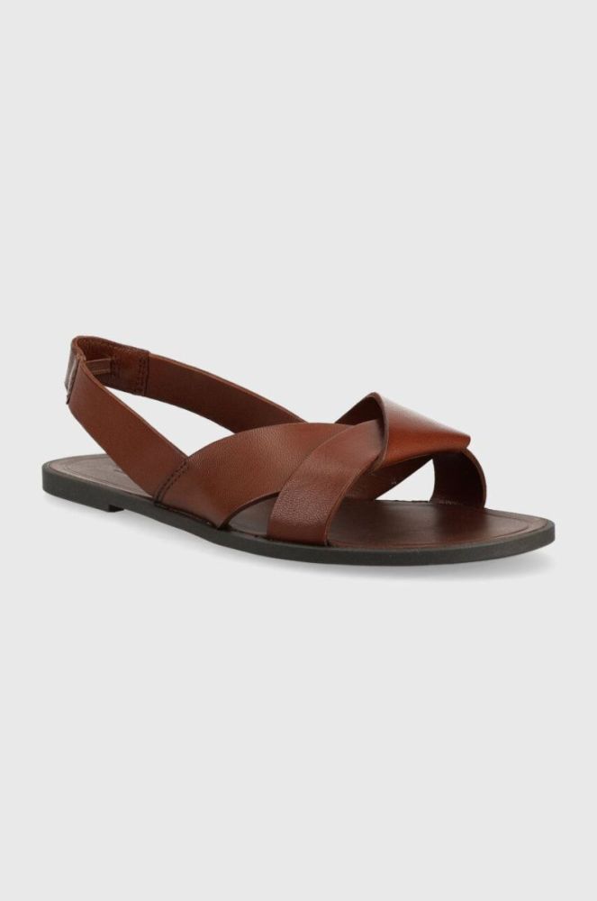 Шкіряні сандалі Vagabond Shoemakers TIA 2.0 жіночі колір коричневий 5531.001.27 фото 2