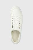 Кросівки Tommy Hilfiger PLATFORM VULCANIZED SNEAKER колір білий
