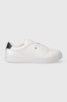 Шкіряні кросівки Tommy Hilfiger ESSENTIAL COURT SNEAKER колір білий FW0FW07427 (3449543) Шкіряні кросівки Tommy Hilfiger ESSENTIAL COURT SNEAKER колір білий FW0FW07427 (3449543)