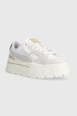 Шкіряні кросівки Puma Mayze Stack Luxe Wns колір білий