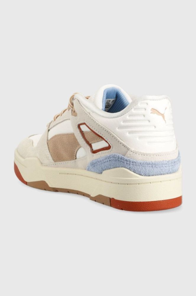 Замшеві кросівки Puma Slipstream Wild Women Wns колір бежевий фото 3